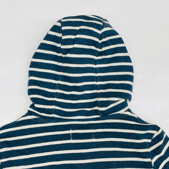 NWT Me & Henry 6/12M Blue Stripe Parsons Hoodie - Picture 6 of 7